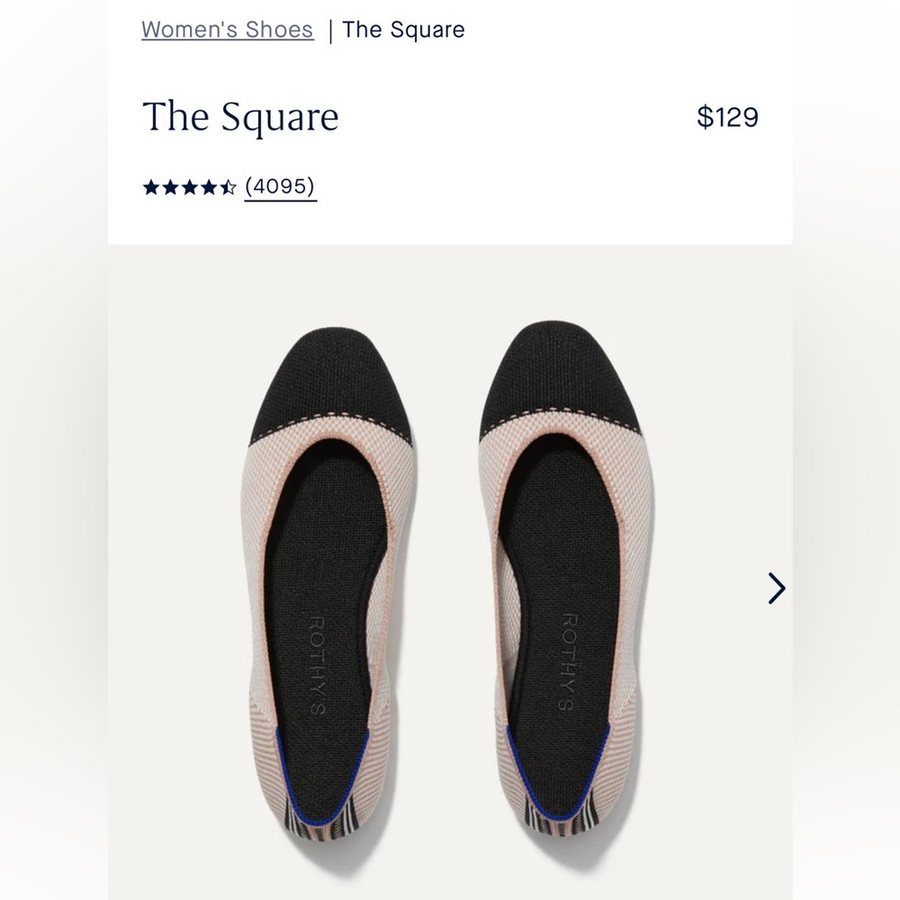 Rothy’s The Square Flat
